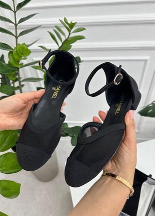 Балетки брендови люкс у стилі chanel