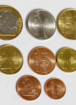 Набор обиходных монет беларусь - 2009 г1 фото