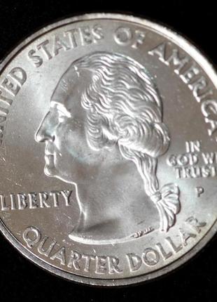 Монета сша 25 центів 2009 р. американське самоа2 фото