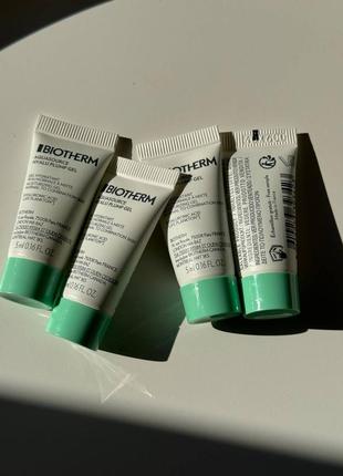 Увлажняющий гель для нормальной и комбинированной кожи лица biotherm aquasource hyalu plump gel