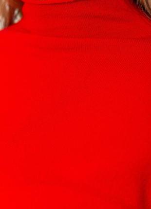 Гольф женский трикотажный, цвет красный, 131r1520346 фото