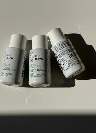 Лосьйон для обличчя з саліциловою кислотою і ніацинамідом collistar attivi puri salicylic acid +