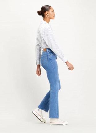 Женские джинсы levi's premium 725 high rise bootcut клеш оригинал2 фото