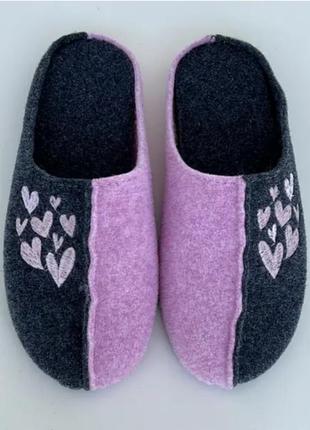 Женские бесшумные войлочные тапочки🐾