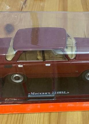 Москвич 2140 sl  hachette 1:242 фото