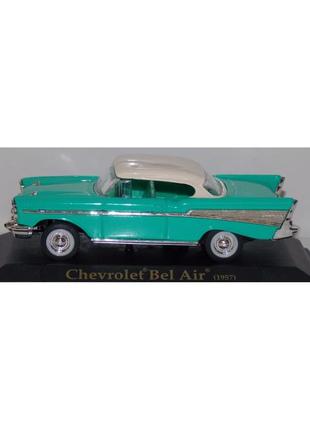 Chevrolet bel air 1957 г. yat ming 1:433 фото