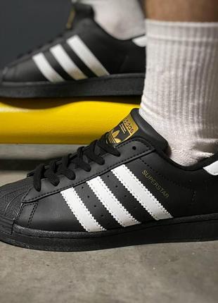 Новинка 📸

кросівки adidas superstar black  ‼️3 фото