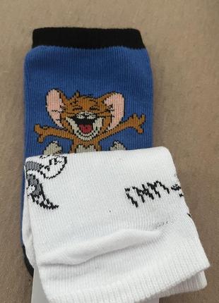 Літні короткі шкарпетки lidl том і джеррі3 фото