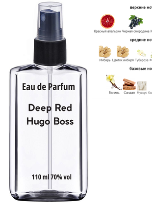 Жіночий аромат deep red hugo boss 110 мл