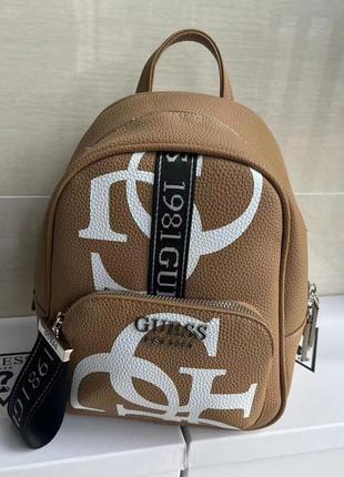 Рюкзак guess коричневый женский