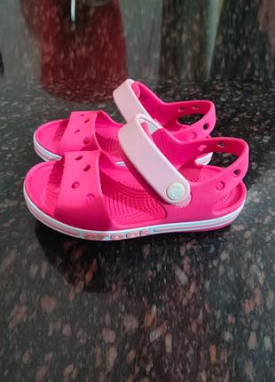 Крокс баябенд сандалі дитячі рожеві crocs bayaband kids sandal electric All-Terrain