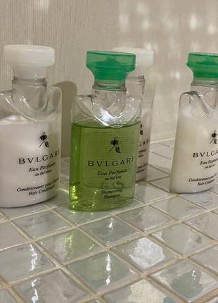 Косметика bvlgari по уходу за телом и волосами.5 фото