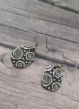 Серьги бренд винтаж