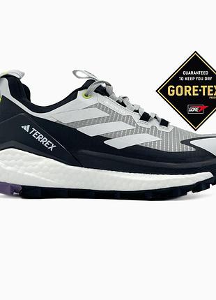 Кроссовки (adidas terrex gore-tex low grey/white/black)🌪️🥷🏻
