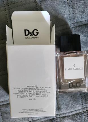 Парфумована вода d&g l'imperatrice 33 фото