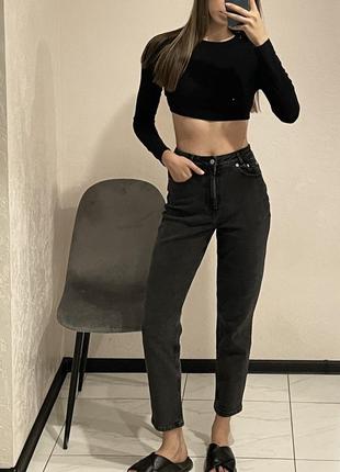 Джинси мом / джинсы slim mom