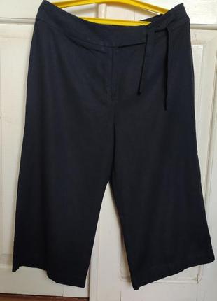 Кюлоти штани бриджі льон.2 фото