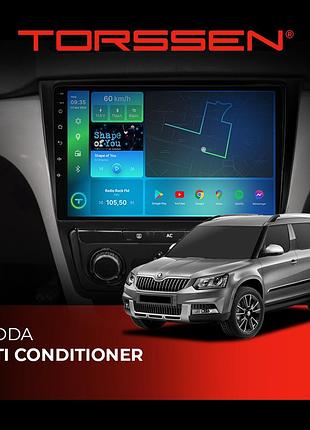 Штатна магнітола torssen skoda yeti conditioner f10432 4g carplay dsp