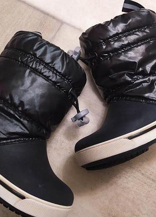 Детские дутики сапожки crocs