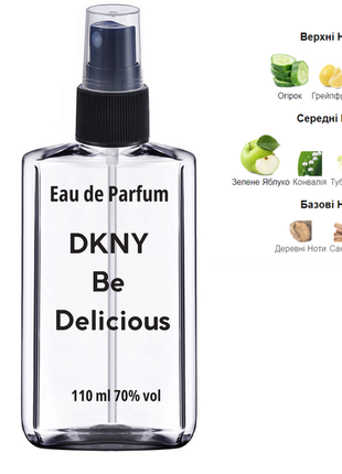Жіночий аромат dkny be delicious 15 ml 110 мл