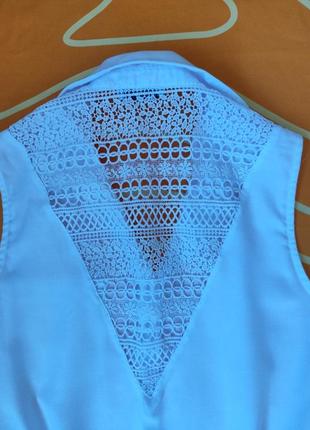 Турецкая блуза, рубашка с оригинальной спинкой (шорты в подарок)