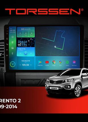 Штатна магнітола torssen kia sorento 2 2009-2014 f10432 4g carplay dsp