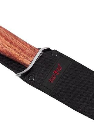 Нож финка с удобной деревянной ручкой и надежным клинком4 фото