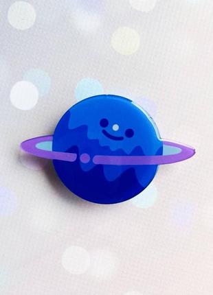 Держатель для смартфона / планшета попсокет popsocket (земля)1 фото