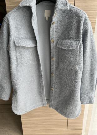 Куртка рубашка h&m р.s, пальто