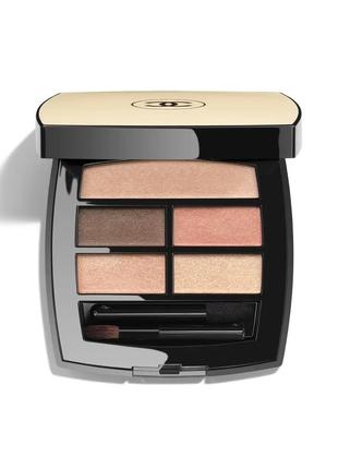 Палетка тіней для повік chanel les beiges palette regard belle mine naturelle warm