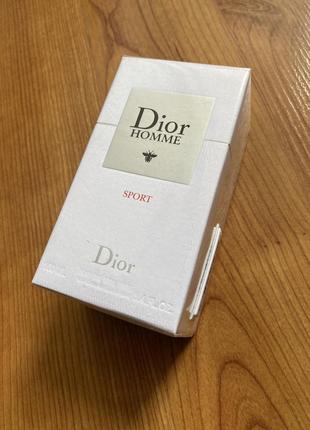 Чоловічий аромат christian dior homme sport 100 ml.