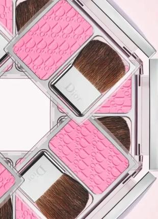 Румяна dior rosy glow 015 - cherry