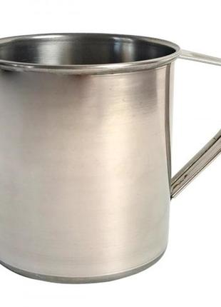 Кружка gusto 500 мл 9 см нержавіюча сталь