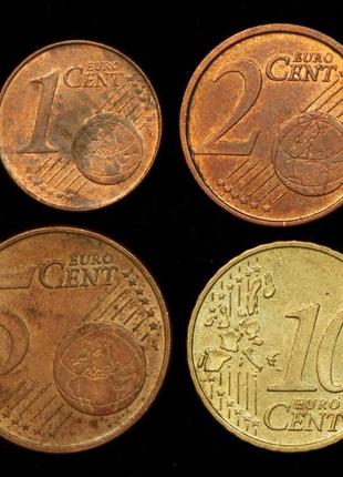 Набор монет германии (4 шт)