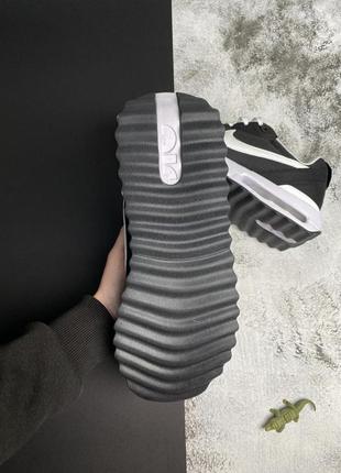 Кроссовки мужские легкие nike air max dawn стильные черное белые спортивные кроссовки найк айр макс на лето8 фото