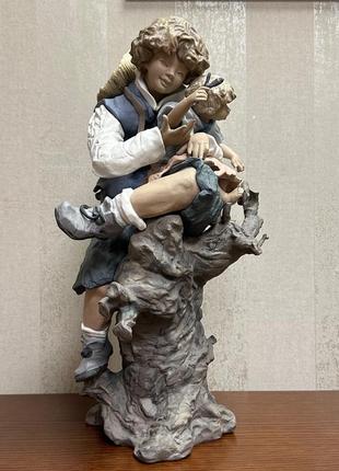 Порцелянова статуетка lladro «лазять на деревах».7 фото