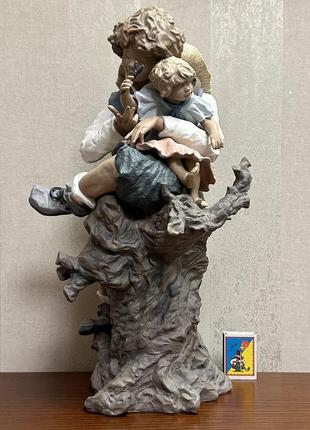Порцелянова статуетка lladro «лазять на деревах».10 фото