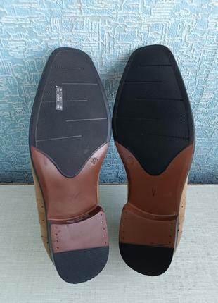 Новые мужские натуральные туфли оксфорды броги redfoot.10 фото