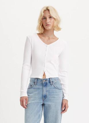 Укорочений кардиган levi's