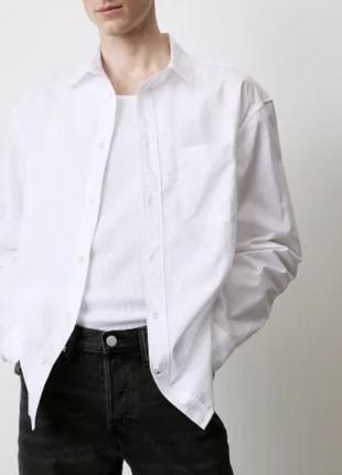 Белая рубашка размер сh&amp;m1 фото