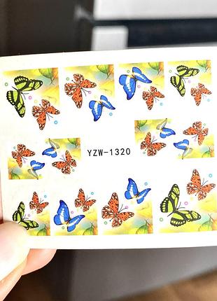 Водний слайдер-наклейка для манікюру