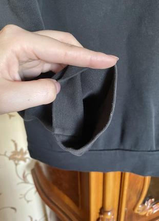 Худи adidas размер с-м черное кофта с капюшоном женская7 фото