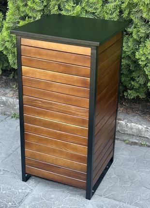 Урна лофт з кришкою