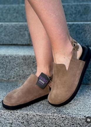 Женские клоги-сабо