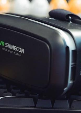 3d очки виртуальной реальности vr box shinecon + пульт2 фото