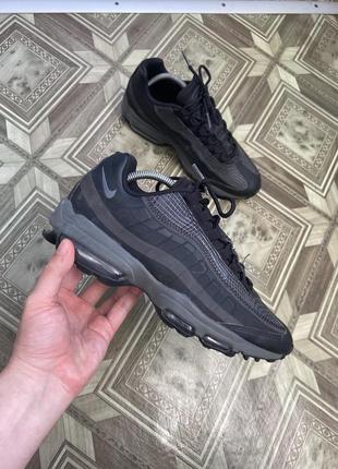 Кроссовки nike air max 95 ultra black-grey