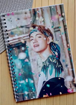 Скетчбук ким тахен бтс v kim tae-hynug bts 16971
