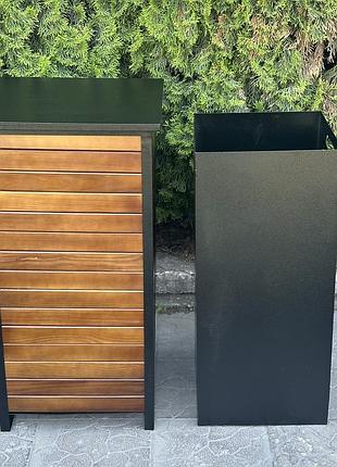 Урна лофт з кришкою