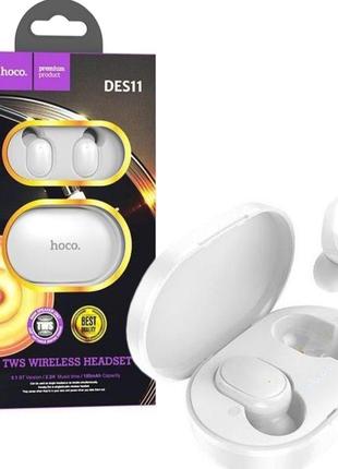 Беспроводные наушники bluetooth гарнитура hoco des11