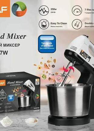 Миксер стационарный 250вт raf r6637w top shop ua_